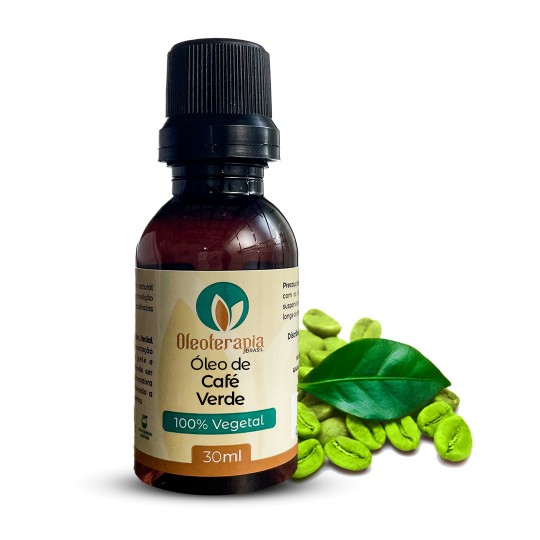 Óleo de Café Verde Puro - 100% natural uso capilar e corporal