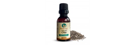 Óleo de Chia Puro - 100% natural uso capilar e corporal
